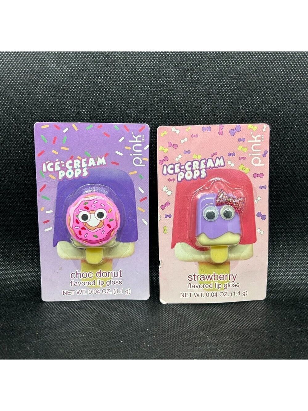New in package Ice Cream Pops flavored lip gloss